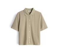 Opus - Poloshirt mit dezenter Rippstruktur - Somelli grün - Gr. - 36
