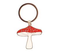 Something Different Wholesale Glücklicher Fliegenpilz-Schlüsselanhänger für den Transport, Siehe Beschreibung, S