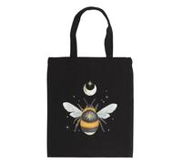 Something Different Wholesale Von der Natur inspirierte Tragetasche mit Bienen-Design - stilvolle, umweltfreundliche Baumwoll-Shopper - nachhaltige Einkaufstasche mit Waldmotiv