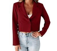 Sommer Blazer Damen Casual Langarm Knopf Lose Arbeit Büro 2023 Longblazer Slim Fit Anzugjacke Freizeit Business Damenjacke Open Front Cardigan Military Coat Blazer