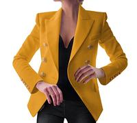 Sommer Blazer Damen Elegante Business Office Work Women Lady Solid Button Suit Jacket Coat Outwear 2023 Damenblazer Anzugjacke Freizeit Business Damenjacke Open Front Cardigan