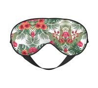 Sommer-Hawaii-Augenmaske, doppelseitig, weich, Verdunkelung, Entspannung, Nulldruck, Nachtschlaf-Augenmaske