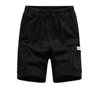 Sommer Herren Cargo Shorts Stretch Cargo Shorts Herren Bermuda Shorts Herren Schnelltrocknend Mit Taschen Sommerhose Kordelzug Herrenshorts Carghose Jeans Bermuda Herren