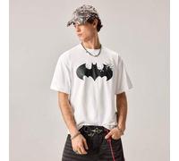 Sommer Herren Lässig Streetwear Vielseitig "BATMAN" IP Serie Kurzarm T-Shirt