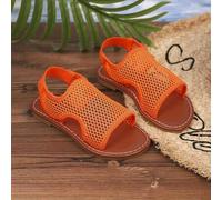 Sommer Kinder Mesh Sandalen, atmungsaktive flache Pantoffeln, Lässig Strandschuhe, geeignet für tägliche Ausflüge