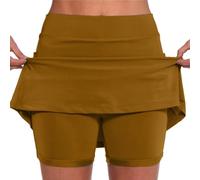 Sommer Must Haves Damen Sale Angebote Rock Mit Hose Drunter Kurz 2 In 1 Shorts Rock Farbverlauf Druck Tennis Rock Mit Short Integriert Sportrock Tennisrock Damen Hosen Sale Sale Damen Hosen Sommer