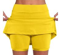 Sommer Must Haves Strand Must Haves Rock Mit Hose Drunter Kurz 2 In 1 Shorts Rock Farbverlauf Druck Tennis Rock Mit Short Integriert Sportrock Tennisrock Blitzangebote Damen Travel Must Have