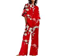 Sommer Pyjama Damen Morgenmantel Damen Nachthemd Mädchen Nachthemd Spaghettiträger Damen Schlafanzug Lang Baumwolle Schwangerschaft Pyjama Angebote des Tages Heute