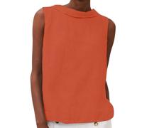 Sommer Sale Blitzangebote Damen Sommer T Shirt Ärmellose Locker Tank Top Casual Rundhals Tops Einfarbig Oberteile Leinenbluse Strand Bluse Basic Shirts Wo Finde Ich Meine Monatsabrechnungen