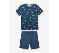 Sanetta - Kid's Pyjama 1/2 233692 - Alltagsunterwäsche, Gr. 104, blau (TrueBlue)