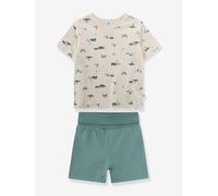 Sanetta - Kid's Pyjama 1/2 222312 - Alltagsunterwäsche, Gr. 80, türkis (Chalk)