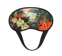 Sommer-Schlafmaske für Damen und Herren, weiche und bequeme Schlafmaske, Verdunkelung, Augenabdeckung für Reisen, Yoga, Nickerchen, Schichtarbeit