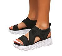 Sommer Schuhe Für Damen Sexy Slingback Mit Fussbett Muffin-Sandalen Ortopädicheschuhe Barfuß Sandalen Sommerschuhe Mesh Sandalen Sandalen