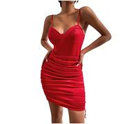 Sommer Sexy Elegantes Kleid Für Frauen Sling Club Rock Einfarbig Spitze Stickerei Frauen Kleider Tasche Hüfte Kurze Kleider