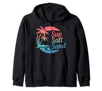 Sommer, Sonne, Strand, Meer. Sun Salt Sand Kapuzenjacke