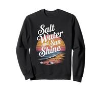 Sommer, Sonne, Strand, Meer. Sun Salt Sand Sweatshirt