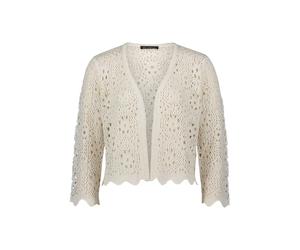 Sommer-Strickjacke Weiß 36