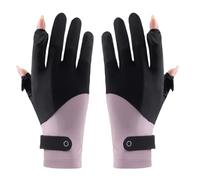 Sommerhandschuhe - Spleißen Von Sonnenschutz-Handschuhen, Prinzessinnen-Bekleidungszubehör, Damen-Fäustlinge Aus Eisseide, Atmungsaktive Vollfinger-Ausrüstung | Dünne Schutzkleidung Im Outdoor-Stil, D