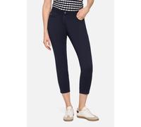 Sommerhose mit aufgesetzten Taschen dunkelblau 36