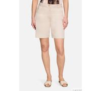 Sommerhose mit Eingrifftaschen Grau Beige 46