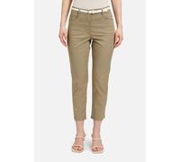 Betty Barclay Damen Sommerhose mit Gürtel Soft Olive Größe 44