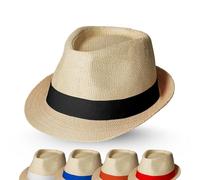 Sommerhut 'Salvador' Unisex - Panama Hut mit stylischem Klettverschlussband