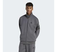 Sommerjacke ADIDAS SPORTSWEAR "M FI 3S TT", Herren, Gr. L, grau six, Obermaterial: 67% Polyester, 33% Baumwolle, Jacken (22289935-L) grau six