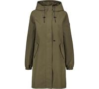 Sommerjacke ALIFE & KICKIN "Damen FrizziAK A", Damen, Gr. XS, grün (schwarz olive), 90% Polyester (davon 100% recycelt), 10% Polyamid (davon 100% recycelt), Jacken (56960303-XS) schwarz olive