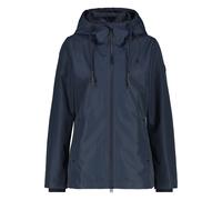 Sommerjacke ALIFE & KICKIN "Damen PaolinaAK A Übergangsjacke, Jacke", Damen, Gr. S, blau (marine), 100% Polyester (recycelt), Jacken, Übergangsjacke mit Kapuze und Tunnelzug in recyceltem Materialmix