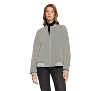 Sommerjacke AMBER & JUNE "Damen mit Kragen", Damen, Gr. 40, salvia, Obermaterial: 100% Polyester; Besatz: 100% Polyester; Futter: 100% Polyamid; Ärmelfutter: 100% Polyester, lässig geschnitten, Jacken