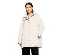 Sommerjacke BETTY BARCLAY "Damen mit Kapuze", Damen, Gr. 38, silber cloud, Obermaterial: 100% Polyester. Besatz: 100% Polyester. Futter: 100% Polyester, A-Linie, Jacken (45565639-38) silber cloud