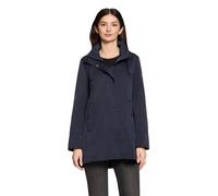 Sommerjacke BETTY BARCLAY "Damen mit Kapuze", Damen, Gr. 48, dunkelblau, Obermaterial: 100% Polyester; Besatz: 100% Polyester; Futter: 100% Polyester, A-Linie, Jacken (10556108-48) dunkelblau