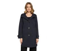 Sommerjacke BETTY BARCLAY "Damen mit Kragen", Damen, Gr. 48, dunkelblau, Obermaterial: 62% Baumwolle, 38% Polyamid; Besatz: 100% Polyester, gerade, Jacken (94159219-48) dunkelblau