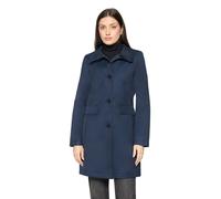 Sommerjacke GIL BRET "Damen mit Stehkragen", Damen, Gr. 36, dunkelblau, Web, Obermaterial: 58% Baumwolle, 42% Polyester; Futter: 100% Polyester, tailliert, Jacken (25016453-36) dunkelblau