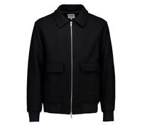 Sommerjacke LINDBERGH "Freizeitjacke Relaxed Fit", Herren, Gr. S, schwarz, Obermaterial: 100% Polyester. Futter: 100% Polyester, unifarben, lässig geschnitten, Jacken (92793504-S) schwarz