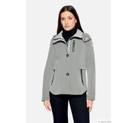 Sommerjacke GIL BRET "Damen mit abnehmbarer Kapuze", Damen, Gr. 44, salvia, Obermaterial: 100% Polyester. Besatz: 100% Polyester. Futter: 100% Polyester, tailliert, Jacken (25555737-44) salvia