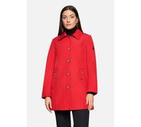 Sommerjacke BETTY BARCLAY "Damen mit Kapuze", Damen, Gr. 36, mars rot, Obermaterial: 52% Polyester, 48% Baumwolle; Futter: 100% Polyester; Ärmelfutter: 100% Polyester, A-Linie, Jacken (27028509-36) ma