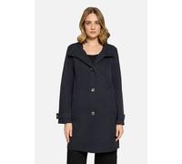Sommerjacke BETTY BARCLAY "Damen mit Kragen", Damen, Gr. 44, dunkelblau, Obermaterial: 62% Baumwolle, 38% Polyamid; Besatz: 100% Polyester, gerade, Jacken (94159219-44) dunkelblau