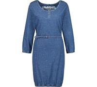 Sommerkleid ALIFE & KICKIN "Damen DoroAK DNM B", Damen, Gr. XXL, Normalgrößen, blau (schwarz denim), 95% Baumwolle, 5% Elasthan, Kleider Sommerkleid (98967562-XXL) schwarz denim