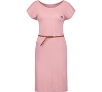 Sommerkleid ALIFE & KICKIN "Damen ElliAK A Sommerkleid, Kleid", Damen, Gr. L, Normalgrößen, lila (mauve melange), 65% Baumwolle, 35% Polyester, Kleider Sommerkleid (24100335-L) mauve melange