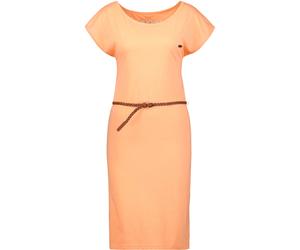 Sommerkleid ALIFE & KICKIN "Damen ElliAK A Sommerkleid, Kleid", Damen, Gr. XS, Normalgrößen, orange (tangerine melange), 65% Baumwolle, 35% Polyester, Kleider Sommerkleid (40951158-XS) tangerine melan