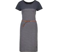 Sommerkleid ALIFE & KICKIN, Damen, Gr. M, Normalgrößen, blau (marine), 65% Baumwolle, 35% Polyester, Rundhals, Kleider Sommerkleid (73249552-M) marine