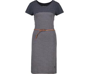Sommerkleid ALIFE & KICKIN, Damen, Gr. S, Normalgrößen, blau (marine), 65% Baumwolle, 35% Polyester, Rundhals, Kleider Sommerkleid (73249552-S) marine