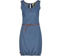 Sommerkleid ALIFE & KICKIN, Damen, Gr. XL, Normalgrößen, blau (denim), 95% Baumwolle, 5% Elasthan, Rundhals, Kleider Sommerkleid (48599607-XL) denim