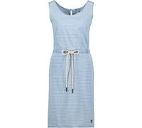 Sommerkleid ALIFE & KICKIN, Damen, Gr. XS, Normalgrößen, blau (light denim), 100% Lyocell, Rundhals, Kleider Sommerkleid (36395033-XS) light denim
