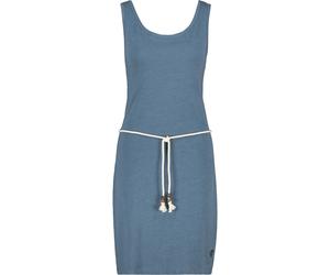 Sommerkleid ALIFE & KICKIN "Damen JenniferAK A", Damen, Gr. S, Normalgrößen, blau (elemental blau melange), 60% Baumwolle, 40% Polyester, Kleider Sommerkleid (98973448-S) elemental blau melange