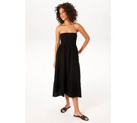 Sommerkleid ANISTON CASUAL, Damen, Gr. 42, N-Gr, schwarz, Web, Obermaterial: 100% Baumwolle, unifarben, figurumspielend kniefrei, Kleider Sommerkleid, - auch als Maxirock tragbar - NEUE KOLLEKTION (27