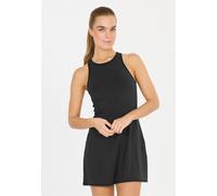 Sommerkleid ATHLECIA "Yamato", Damen, Gr. 34, EURO-Größen, schwarz, 85% Polyamid, 15% Elasthan, unifarben, lang, Rundhals, Kleider Sommerkleid, im sportlichen und femininen Look (86914265-34) schwarz
