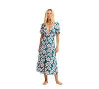 Sommerkleid BILLABONG "Your Girl", Damen, Gr. L, bunt (deep lagoon), Obermaterial: 100% Viskose., Kleider Sommerkleid (40740237-L) deep lagoon