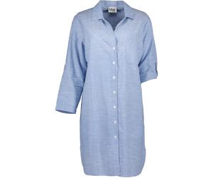 Sommerkleid BLUE SEVEN "Blue Seven Hemdblusenkleid", Damen, Gr. 42, 5000, hl blau, 100% Baumwolle, normal, V-Ausschnitt, Kleider Sommerkleid (65849013-42) 5000, hl blau